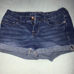 denim jean shorts